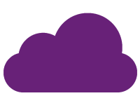 icon style cloud shape